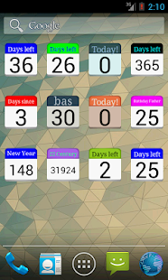 剩餘天數 部件 (Days left widget)(圖4)-速報App