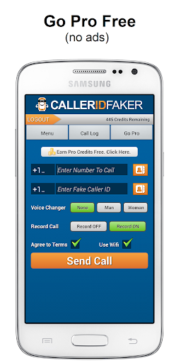 Caller ID Faker Recorder App