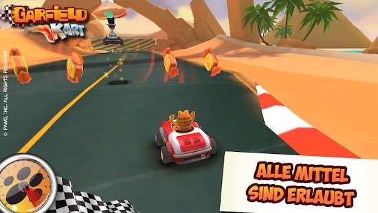 Garfield Kart Screen 2