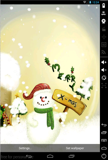 Merry Christmas LiveWallpaper