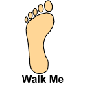Walk Me (Free Edition) logo