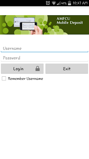 AMFCU Mobile Deposit