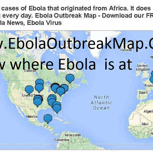 Ebola Outbreak Map Tracker App