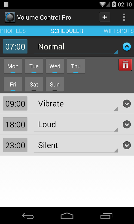 Volume Control Pro - screenshot