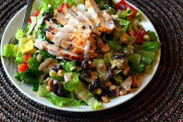 Barbecue Ranch Chicken Salad