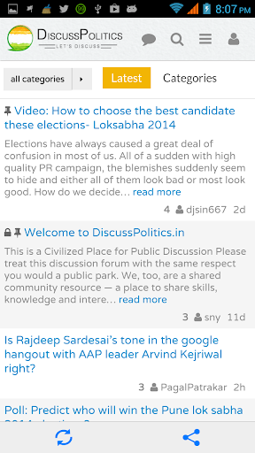 Discuss Politics India