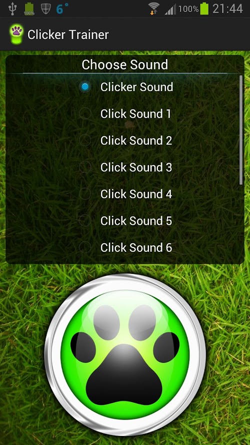 Android application Clicker Trainer (Pro) screenshort