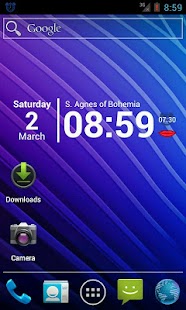 SpeakTime Naked widget