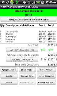 Cotizacion PROFESIONAL(圖4)-速報App