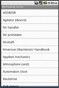 Mechanical Terms Screenshots 1