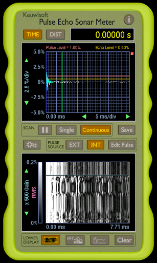 Pulse Echo Sonar Meter