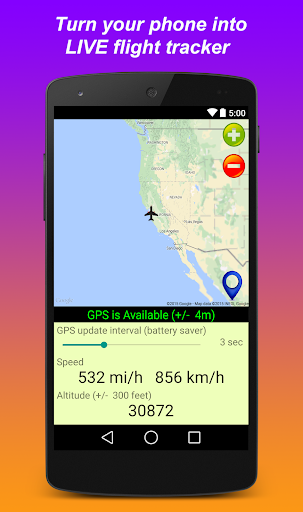 In-flight Tracking LIVE