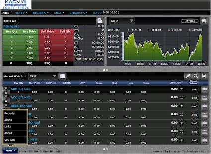 Karvy Smart Trade Tablet Screenshots 2