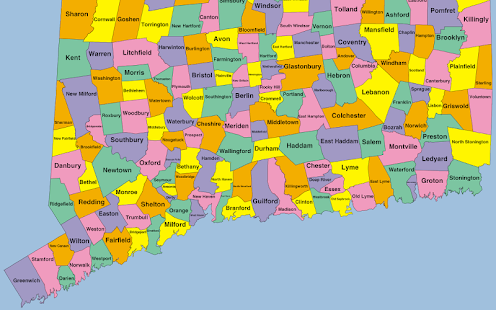 Connecticut Map Puzzle(圖5)-速報App