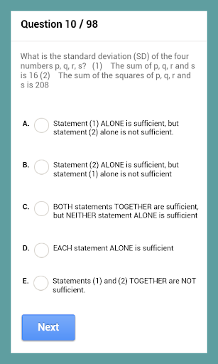 【免費教育App】GMAT Mock Test-APP點子