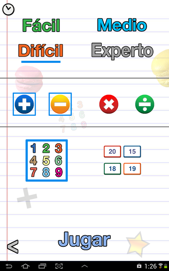 AB Math-mates juego para niños - screenshot