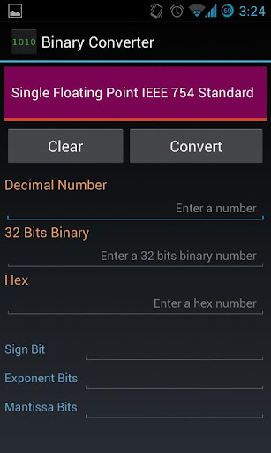 Binary Floating IEEE Converter