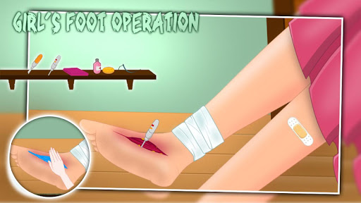 【免費模擬App】Girl's foot operation-APP點子