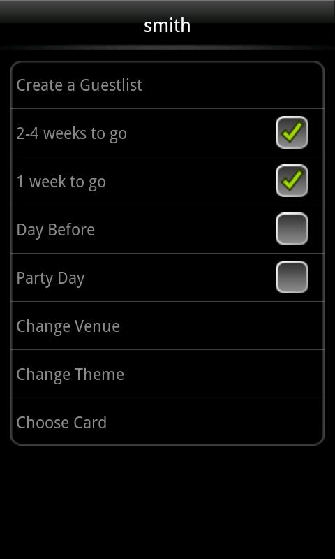 Birthday Planner Full Screen 3