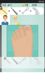 Foot Surgery Game poster 1