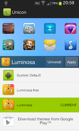 【免費個人化App】Luminosa icons (nova apex adw)-APP點子