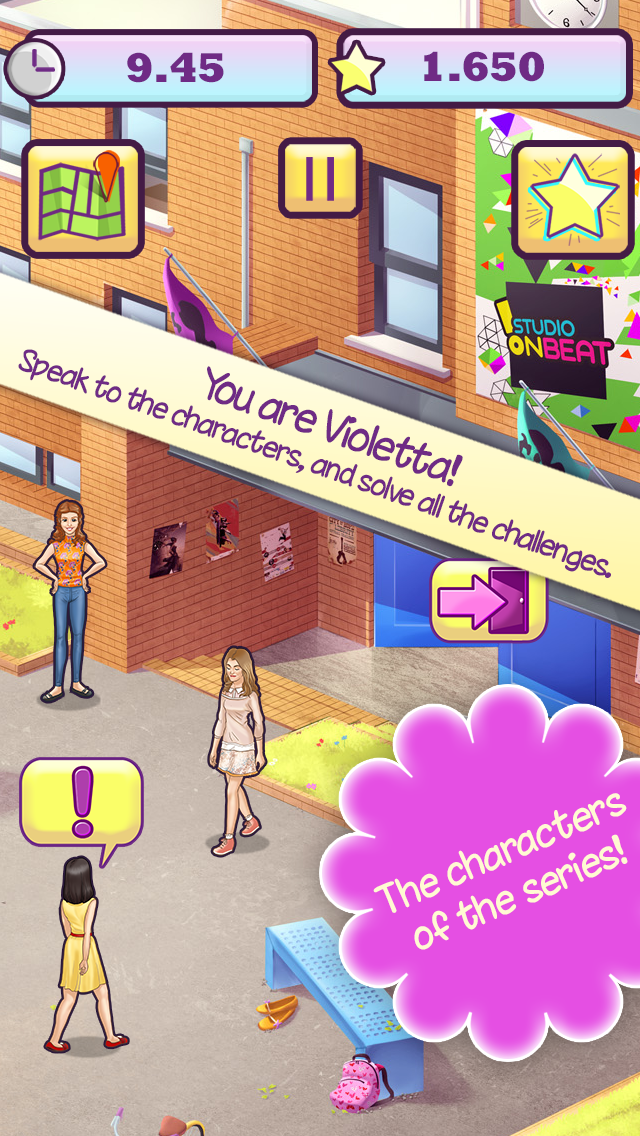 Violetta Music Adventure Screen 2