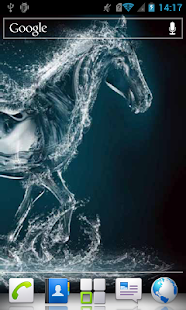 Download Crystal horse live wallpaper APK for Android