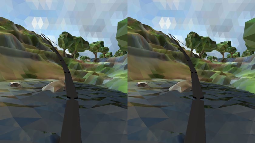 Polygonal RollerCoaster VR Screen 1