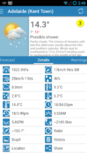 Au Weather Screenshots 1