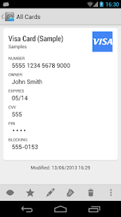Safe In Cloud Password Manager - screenshot thumbnail