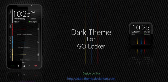 Dark GO Locker Theme