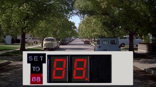 OBD DeLorean Speedometer