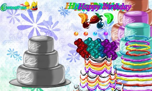 Android application Birthday Cake Bash Dressup screenshort