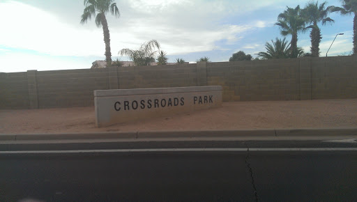 Crossroads Park, Main Sign