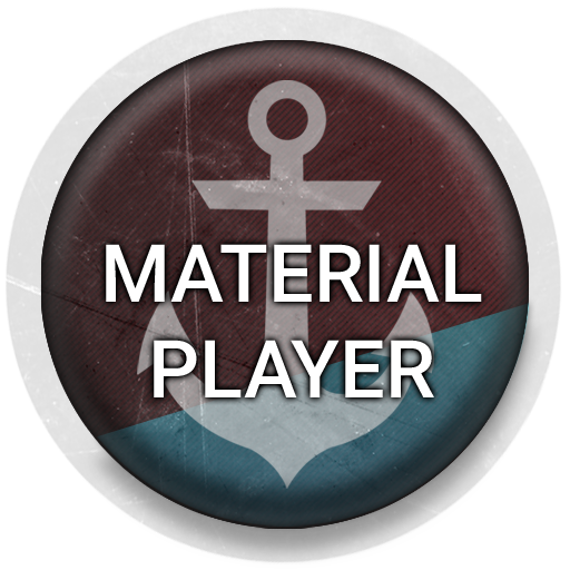 Material Player LOGO-APP點子