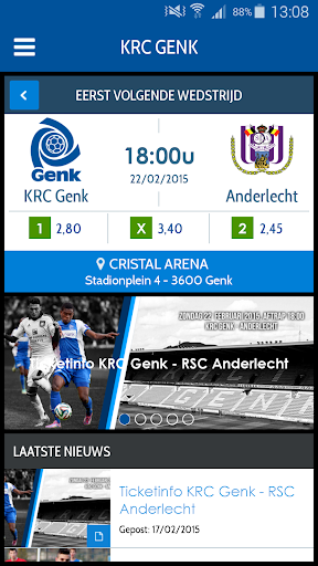KRC Genk Official App