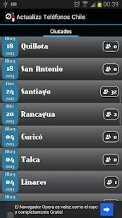 Free Actualiza Teléfonos Chile APK for Android