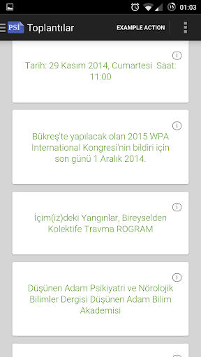 【免費醫療App】Psikiyatri Toplantıları-APP點子