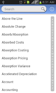 Free Accounting Terms APK