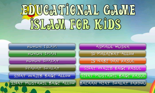 Game Edukasi-Islam for Kids