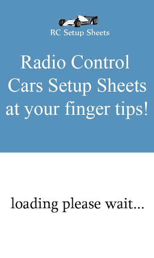 RC Setup Sheets Free