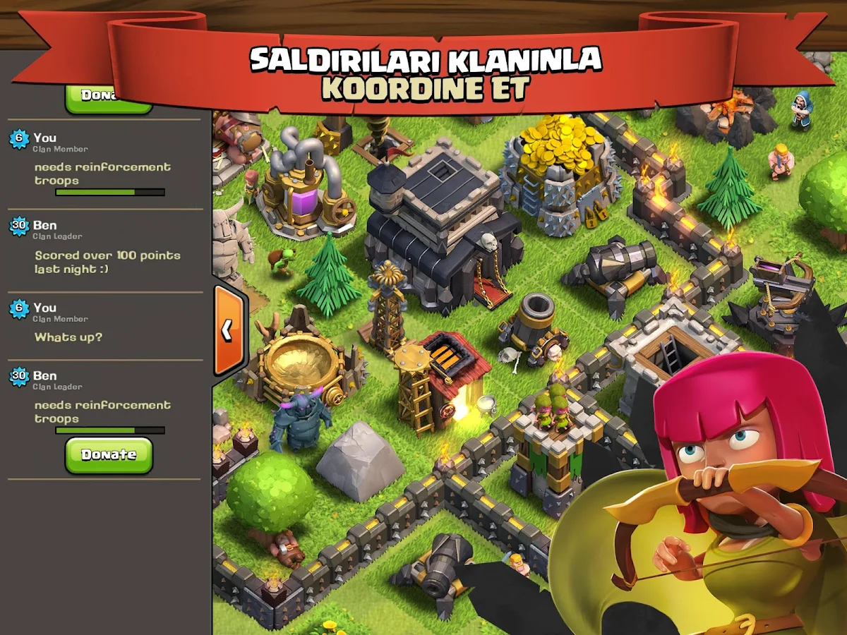 Clash of Clans Apk İndir - Androidkalem.com