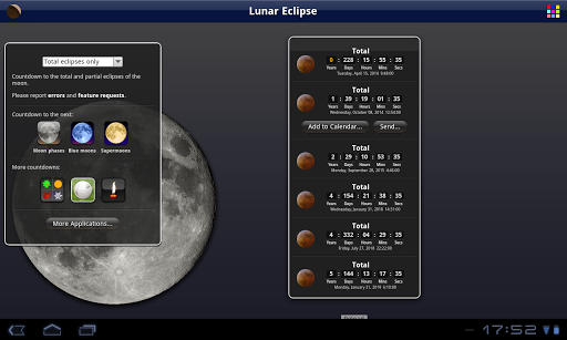 【免費天氣App】Lunar Eclipse-APP點子