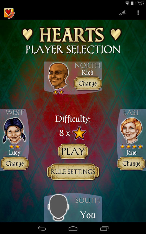 Hearts Free Android Apps on Google Play