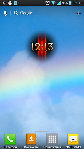 Diablo III Clock Widget