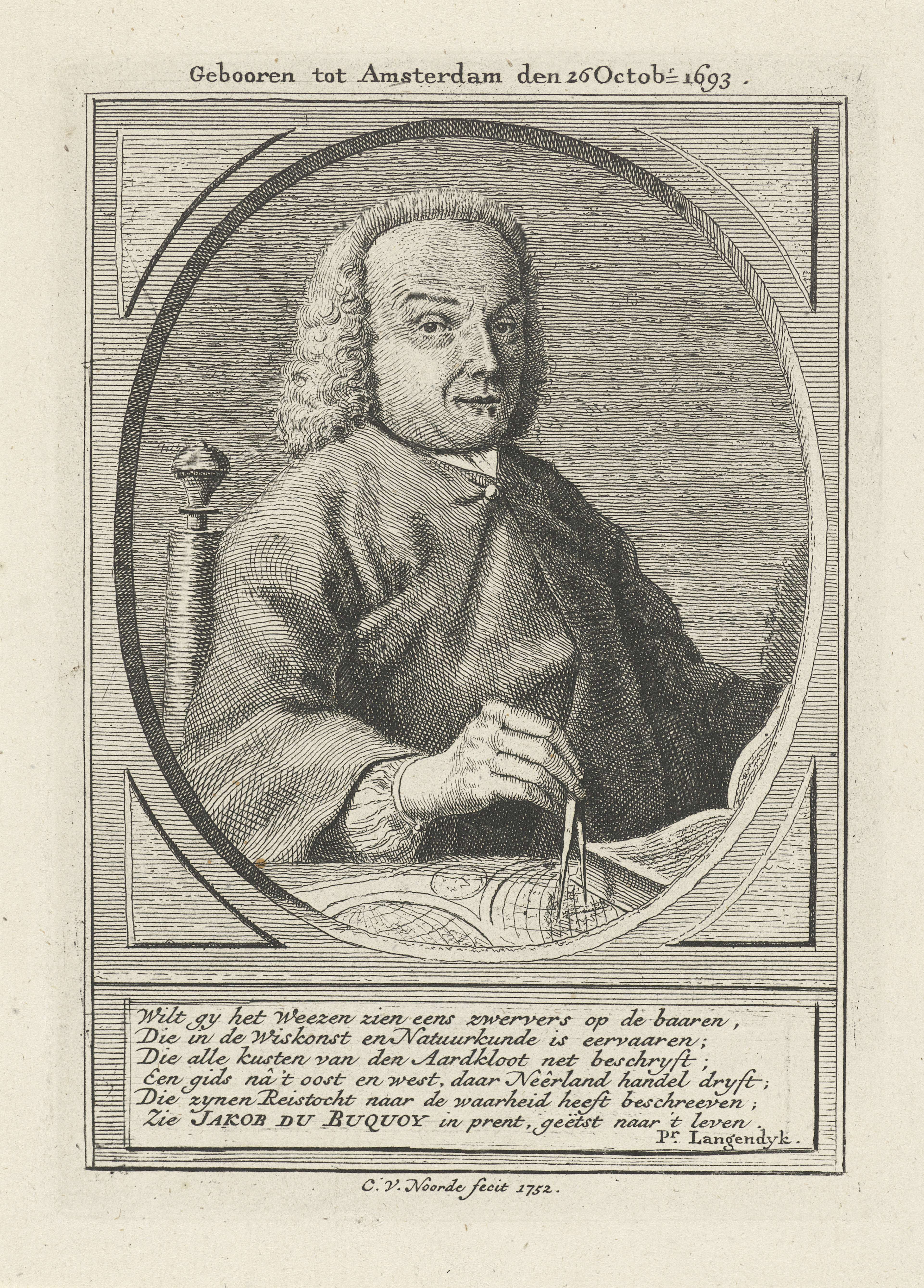 Portret van Jacob de Bucquoy