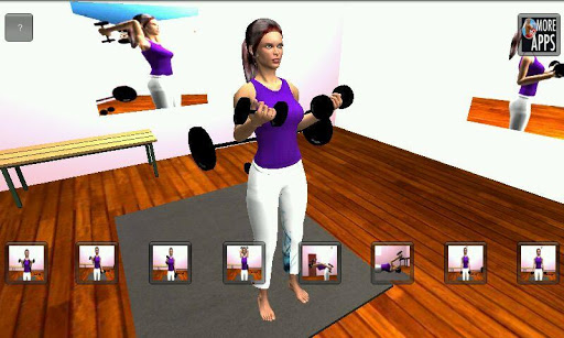 Arm 3D Workout Sets for Girls