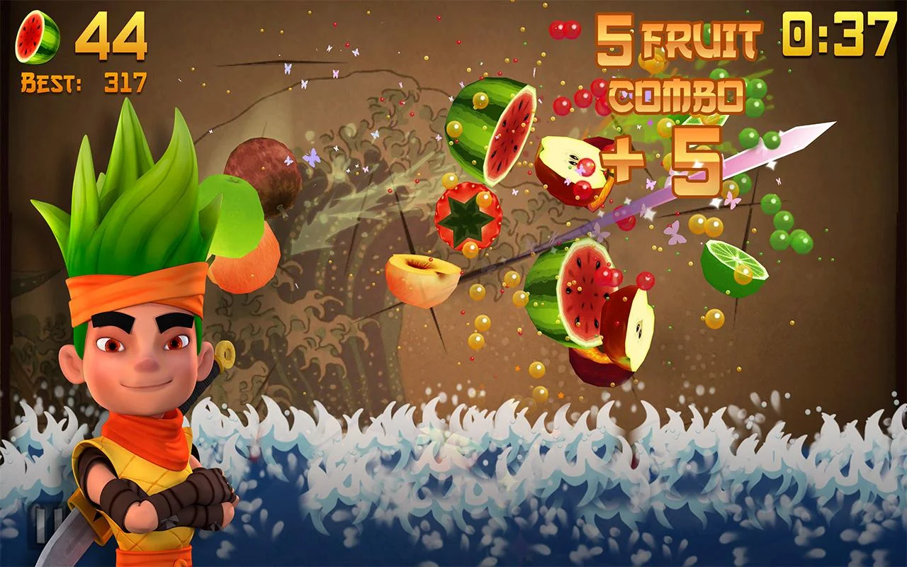 Fruit Ninja Free - screenshot