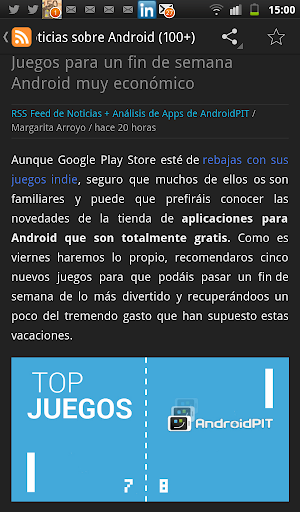 Noticias sobre Android Español