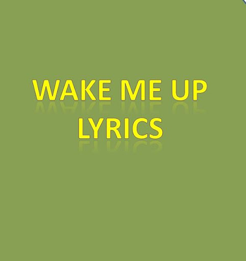 Wake Me Up Lyrics